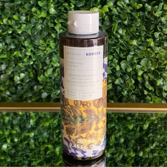 Korres THYME HONEY Renewing Body Cleanser | NEW | Shower Gel Body Wash - Picture 1 of 8